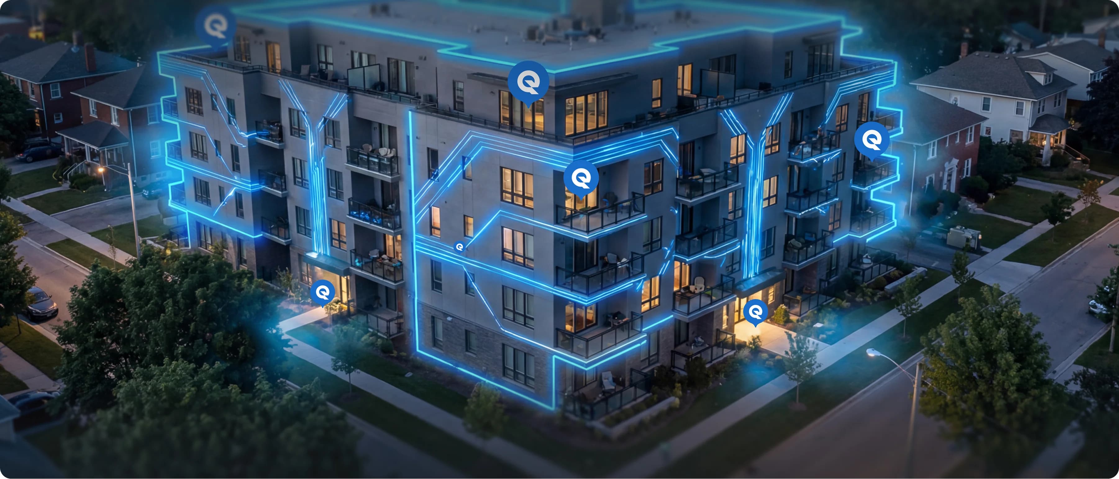 Seamless Wi-Fi connectivity across the property